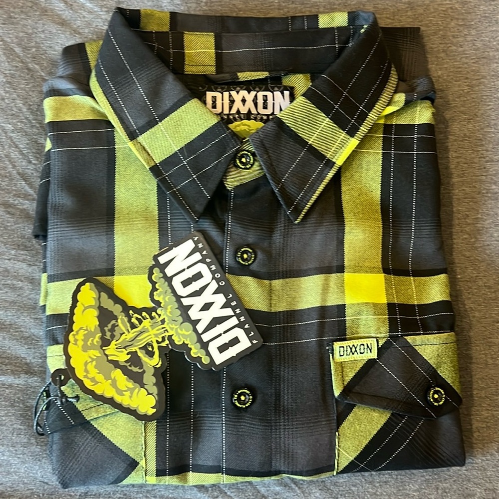 Dixxon Flannel Uranium Men’s XXL. New with tags. No bag.